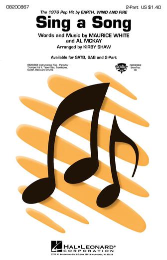 Sing A Song (arr. Kirby Shaw) Sheet Music Preview
