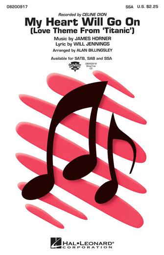 My Heart Will Go On (Love Theme From 'Titanic') (arr. Alan Billingsley) Sheet Music Preview