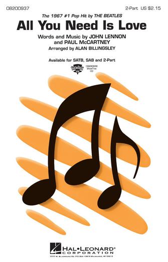 All You Need Is Love (arr. Alan Billingsley) Sheet Music Preview