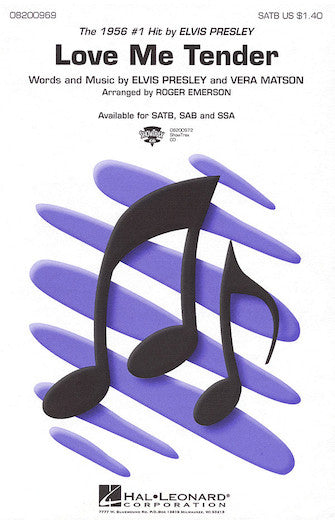 Love Me Tender (arr. Roger Emerson) Sheet Music Preview