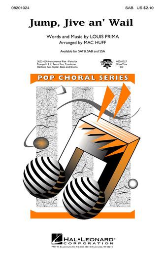 Jump, Jive An' Wail (arr. Mac Huff) Sheet Music Preview