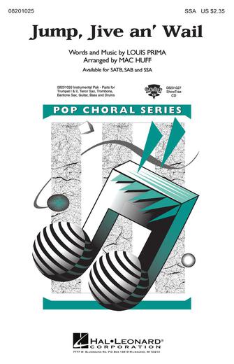 Jump, Jive An' Wail (arr. Mac Huff) Sheet Music Preview