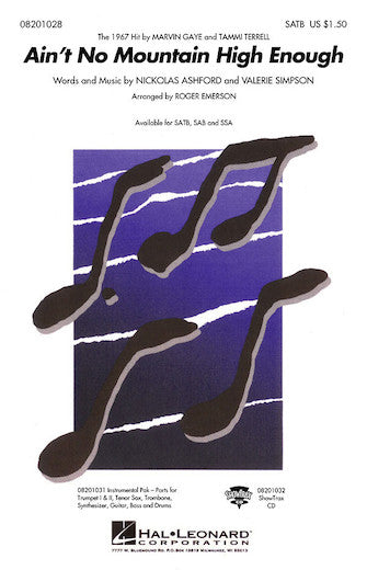 Ain't No Mountain High Enough (arr. Roger Emerson) Sheet Music Preview