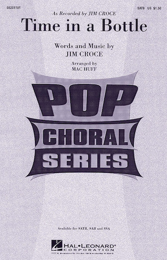 Time In A Bottle (arr. Mac Huff) Sheet Music Preview