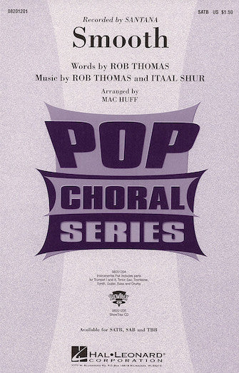 Smooth (arr. Mac Huff) Sheet Music Preview