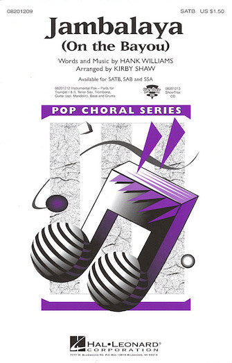 Jambalaya (On The Bayou) (arr. Kirby Shaw) Sheet Music Preview