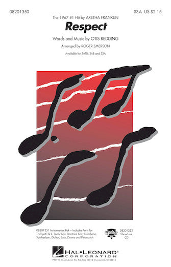 Respect (arr. Roger Emerson) Sheet Music Preview