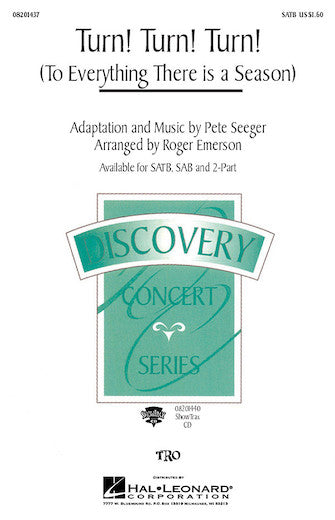 Turn! Turn! Turn! (To Everything There Is A Season) (arr. Roger Emerson) Sheet Music Preview