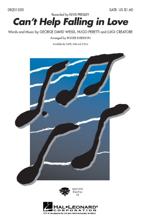 Can't Help Falling In Love (arr. Roger Emerson) Sheet Music Preview