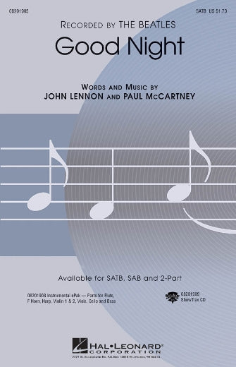 Good Night - Violin 2 Sheet Music Preview