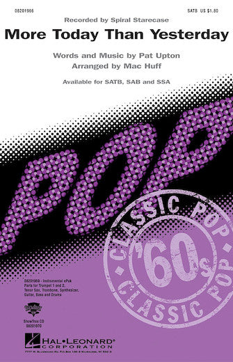 More Today Than Yesterday - Bb Trumpet 1 Sheet Music Preview