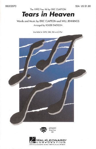 Tears In Heaven (arr. Roger Emerson) Sheet Music Preview