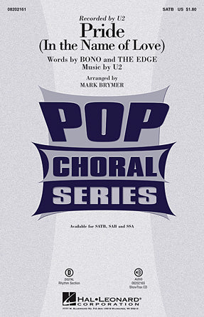 Pride (In The Name Of Love) (arr. Mark Brymer) Sheet Music Preview