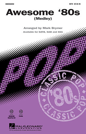 Awesome '80s (Medley) Sheet Music Preview