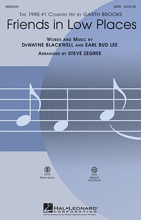 Friends In Low Places Sheet Music Preview