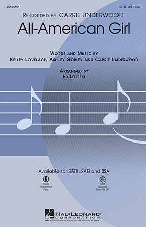 All-American Girl Sheet Music Preview