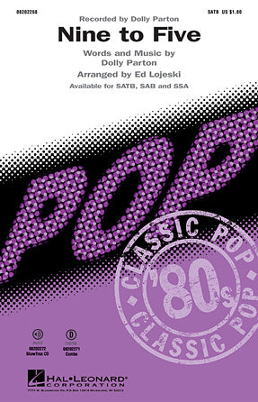 Nine To Five (arr. Ed Lojeski) Sheet Music Preview