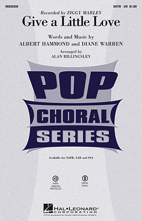 Give A Little Love (arr. Alan Billingsley) Sheet Music Preview