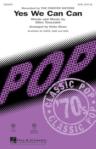 Yes We Can Can (arr. Kirby Shaw) Sheet Music Preview