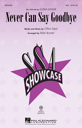 Never Can Say Goodbye Sheet Music Preview