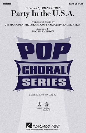 Party In The USA (arr. Roger Emerson) Sheet Music Preview