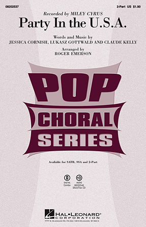 Party In The USA (arr. Roger Emerson) Sheet Music Preview