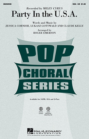 Party In The USA (arr. Roger Emerson) Sheet Music Preview