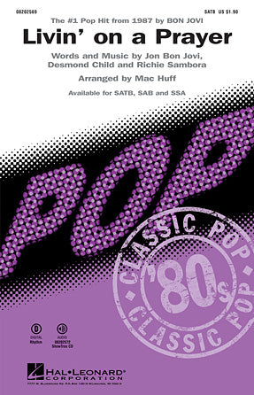 Livin' On A Prayer (arr. Mac Huff) Sheet Music Preview