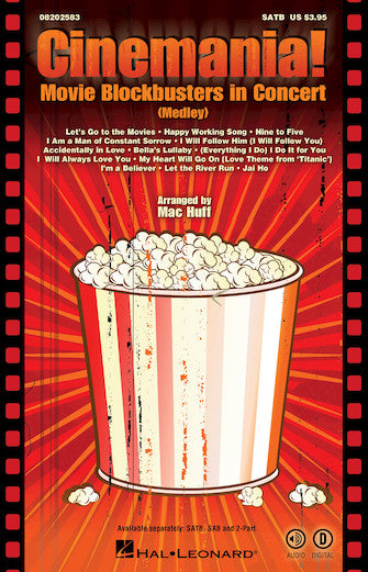 Cinemania! Movie Blockbusters In Concert (Medley) Sheet Music Preview