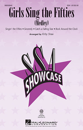 Girls Sing The Fifties (Medley) Sheet Music Preview