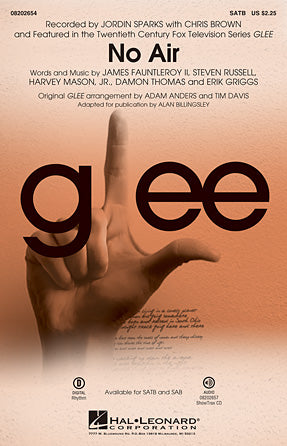 No Air (from Glee) (adapt. Alan Billingsley) Sheet Music Preview