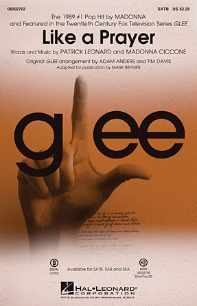 Like A Prayer Sheet Music Preview