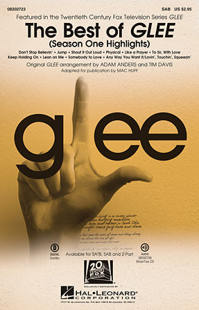The Best Of Glee (Season One Highlights) Sheet Music Preview