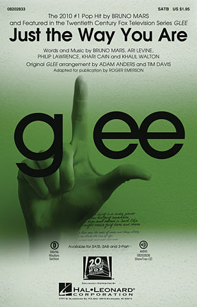 Just The Way You Are (from Glee) (arr. Roger Emerson) Sheet Music Preview