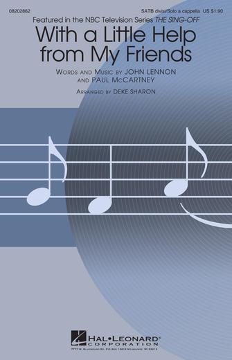 With A Little Help From My Friends (from The Sing-Off) (arr. Deke Sharon) Sheet Music Preview