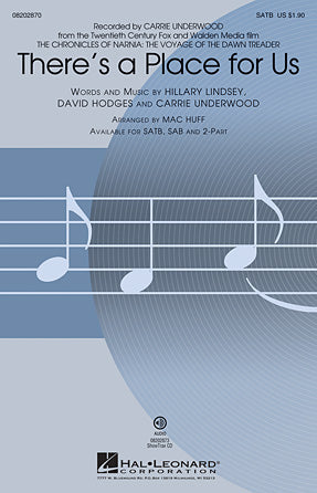 There's A Place For Us Sheet Music Preview