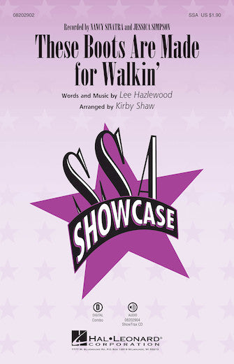 These Boots Are Made For Walkin' Sheet Music Preview