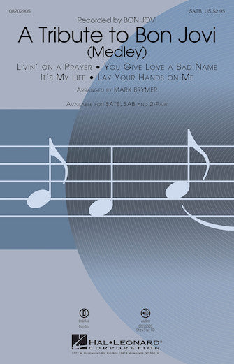 A Tribute To Bon Jovi (Medley) Sheet Music Preview