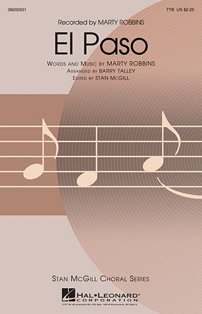 El Paso Sheet Music Preview