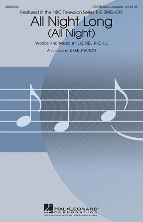 All Night Long (All Night) (arr. Deke Sharon) Sheet Music Preview