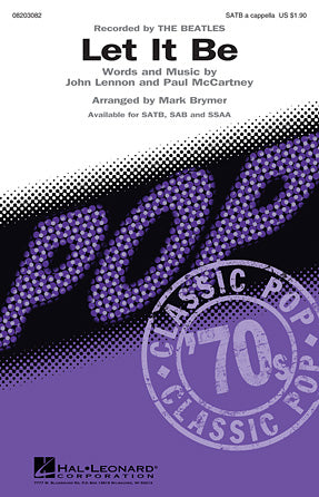 Let It Be (arr. Mark Brymer) Sheet Music Preview