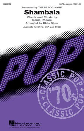 Shambala Sheet Music Preview