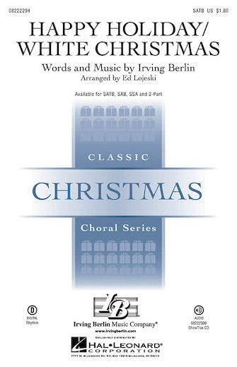 Happy Holiday (arr. Ed Lojeski) Sheet Music Preview