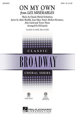 On My Own (from Les Miserables) (arr. Ed Lojeski) Sheet Music Preview