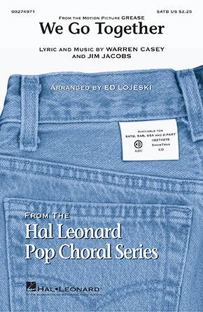We Go Together (from Grease) (arr. Ed Lojeski) Sheet Music Preview