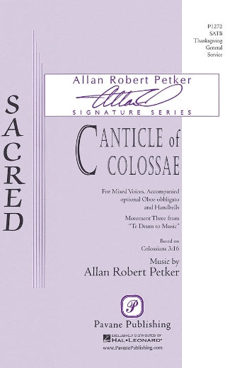 Canticle Of Colossae Sheet Music Preview