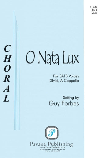 O Nata Lux Sheet Music Preview