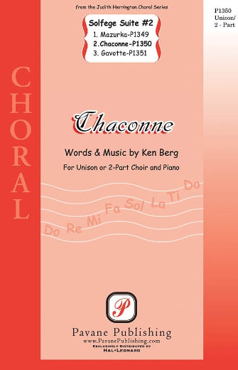 Chaconne (from "solfege Suite 2") Sheet Music Preview