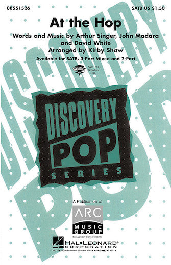 At The Hop (arr. Kirby Shaw) Sheet Music Preview