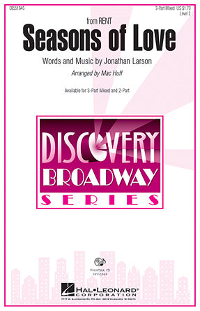 Seasons Of Love (from Rent) (arr. Mac Huff) Sheet Music Preview